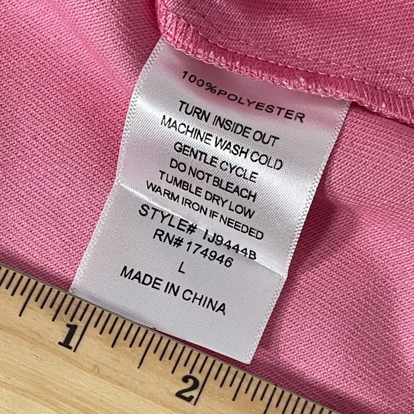 Hailey & Co. Pink Denim and Rhinestone Jacket. Size Large. NEW - Picture 6 of 12